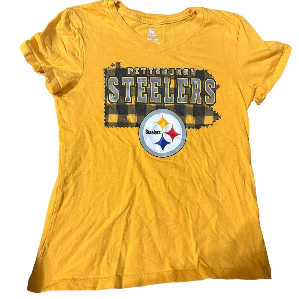 Girls Pittsburgh Steelers T-shirt size 10/12